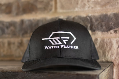 Water Feather Trucker Hat